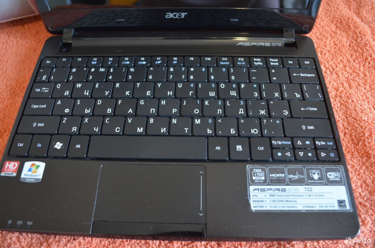 Acer Aspire one 722