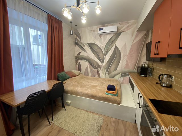 Квартира-студия, 20 м², 2 кровати
Квартира-студия, 20 м², 2 кровати