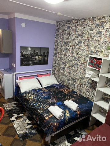 Квартира-студия, 17 м², 2 кровати
Квартира-студия, 17 м², 2 кровати