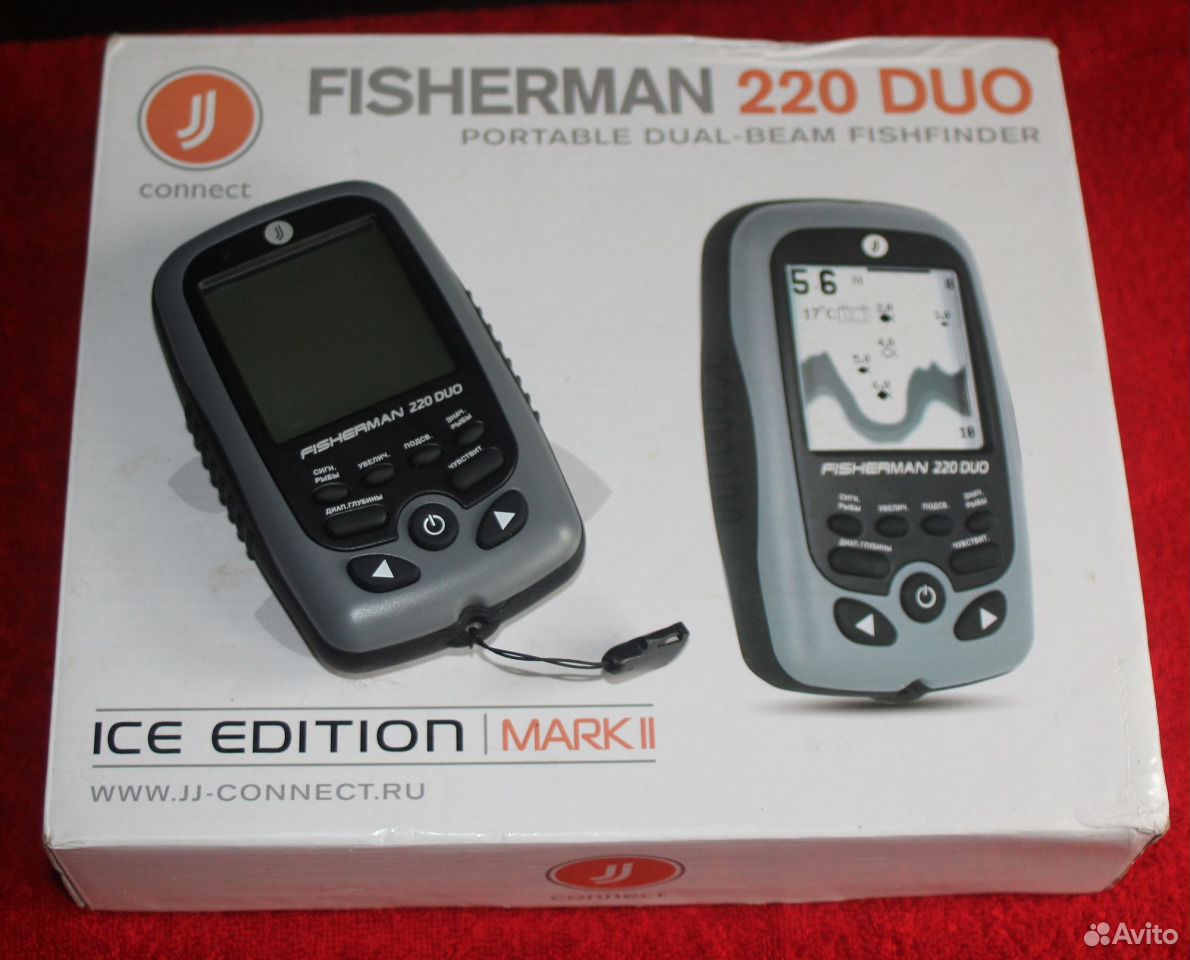 Эхолот fisherman 220 duo