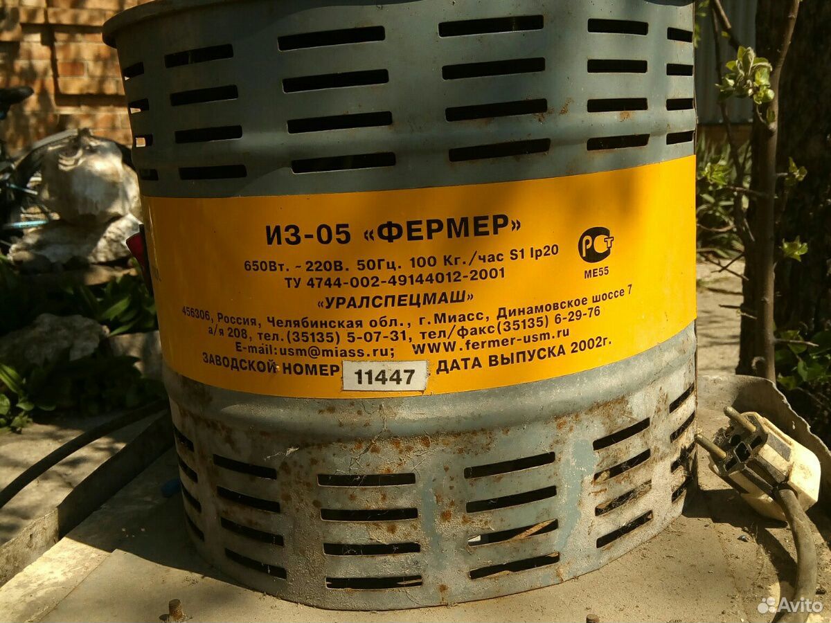 Заводская зернодробилка (крупорушка) купить на Зозу.ру - фотография № 3