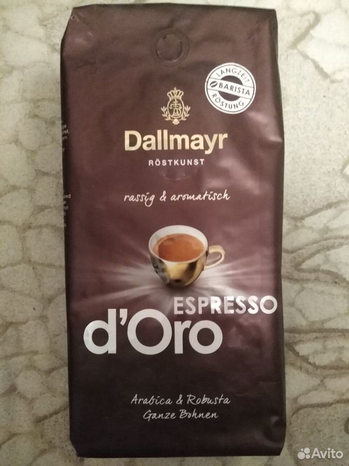 Кофе в зернах Dallmayr Espresso d'Oro 1000 гр купить на Зозу.ру - фотография № 1