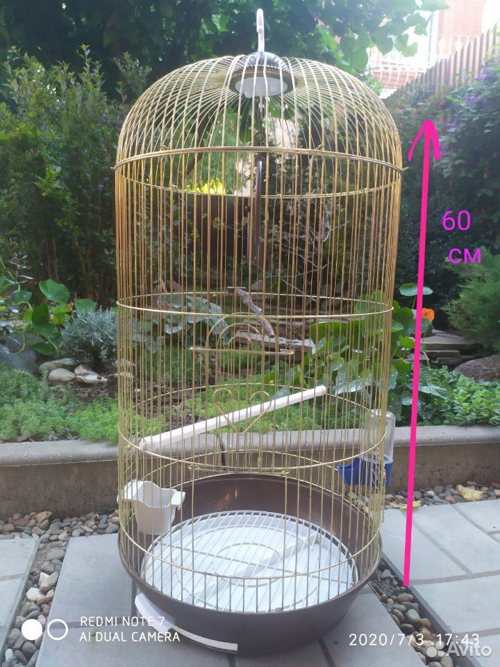 Клетка для птицы(попугая) купить на Зозу.ру - фотография № 2