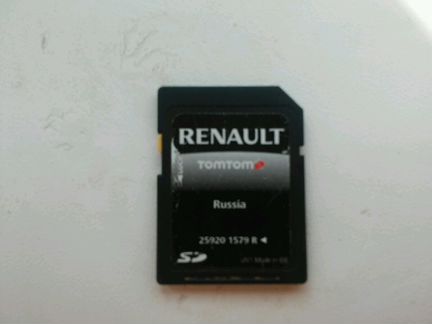 Sd карта Renault