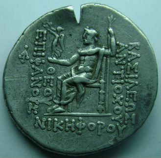 Тетрадрахма Антиох IV Епифан
