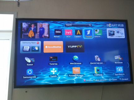 Телевизор SAMSUNG,Smart tv,Wi-Fi,T2,Skype, 40