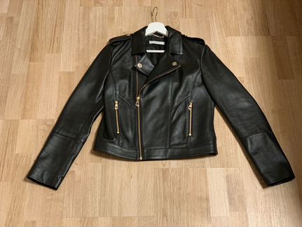 Кожаная куртка Versace collection