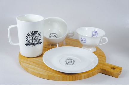 Наборы посуды с вашим логотипом и гербом