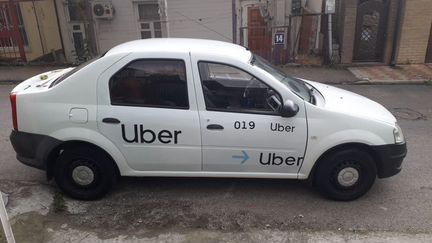 Наклейки uber
