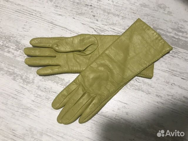Перчатки кожа