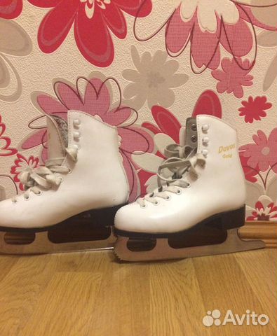 Коньки фигурные детские Graf Davos Gold Размер 30