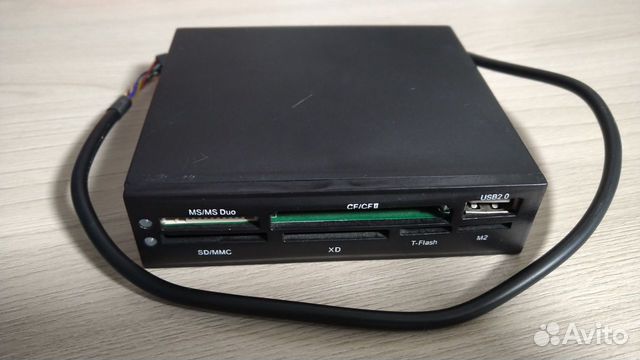 Картридер для пк Acorp crip200-B