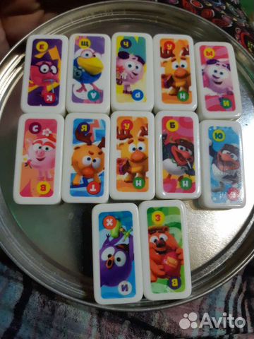 Смешарики. Доминошки из Ленты