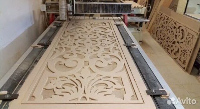 Фрезеровка фанеры, мдф, дерева на чпу