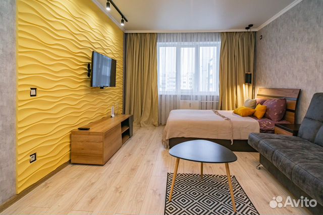 

1-к. квартира, 40 м², 2 кровати