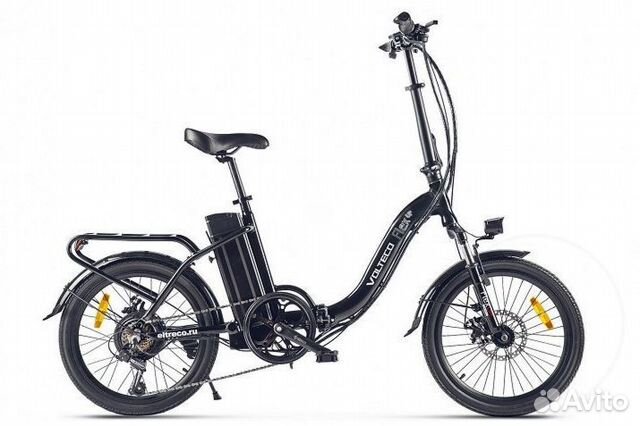 Электровелосипед volteco flex UP черный
