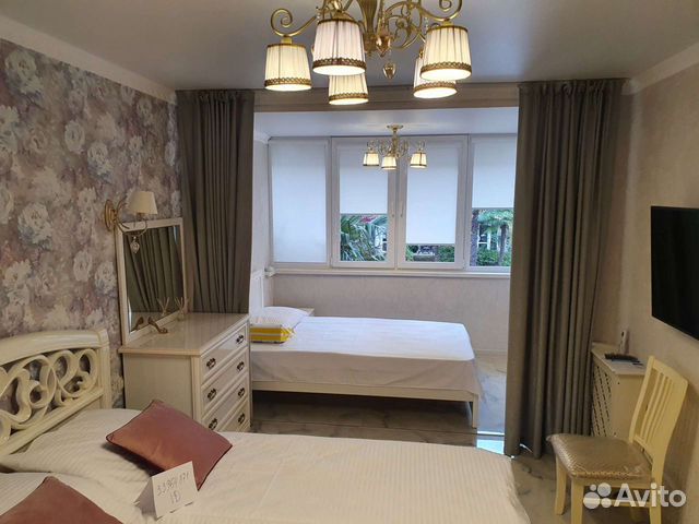 

1-к. квартира, 33 м², 2 кровати