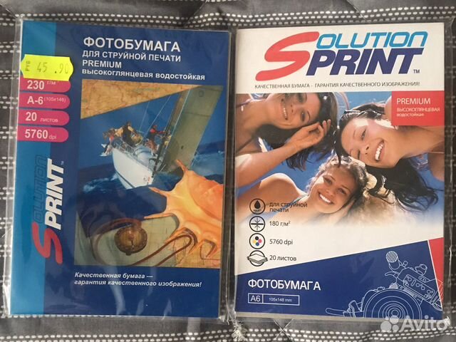 Фотобумага a6