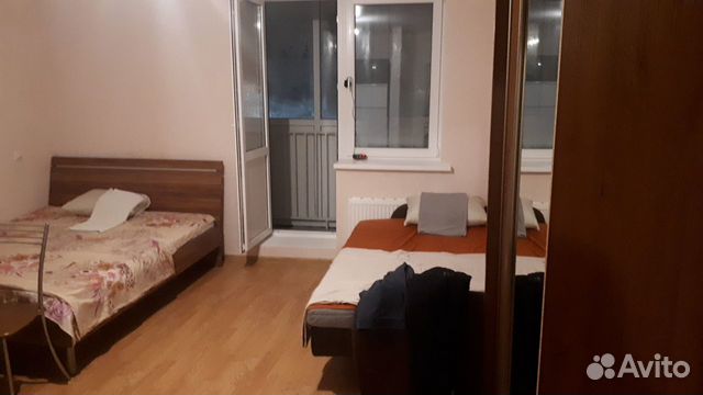 

1-к. квартира, 36 м², 2 кровати
