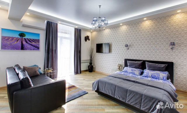 

Квартира-студия, 45 м², 2 кровати