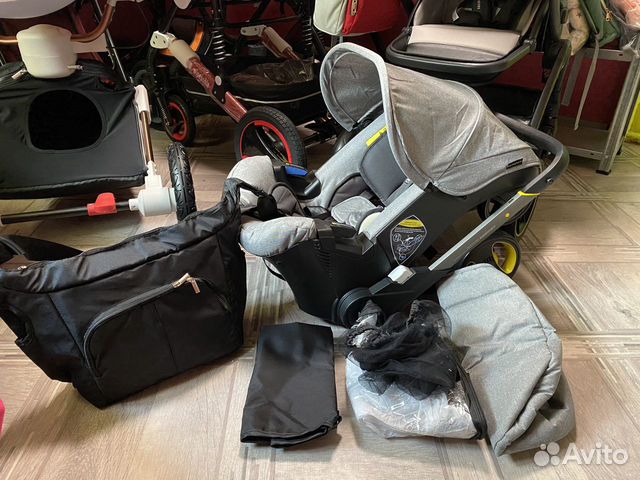 Коляска - автолюлька на колесах Darex 4в1