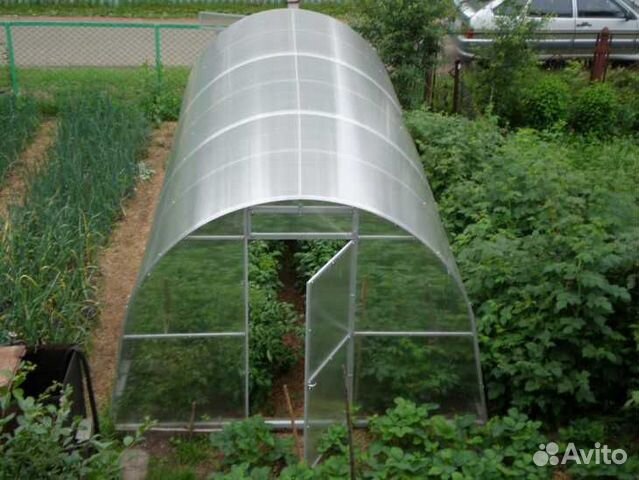 Теплица 6м. (Доставка Бесплатно) из поликарбоната