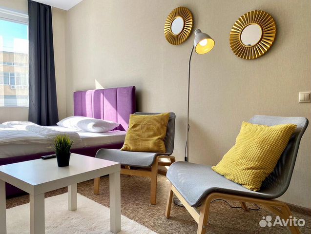 

1-к. квартира, 38 м², 1 кровать