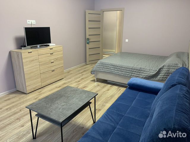 

1-к. квартира, 46 м², 3 кровати