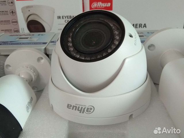 9 IP/CVI камер видеонаблюдения с микрофоном Dahua