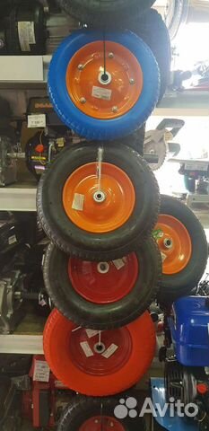 Колеса для садовой тачки