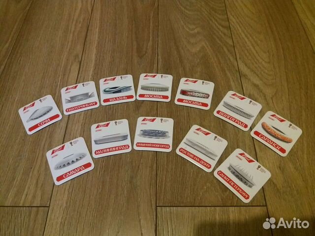 Коллекция магнитиков чм по футболу