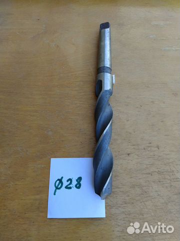 Сверло с коническим хвостовиком- СССР- 40мм