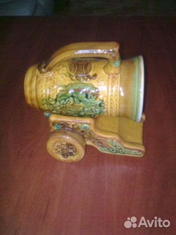 Керамика СССР кружка-пушка