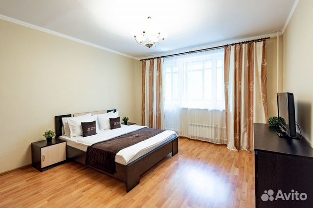 

1-к. квартира, 38 м², 2 кровати