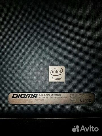 Планшет digma 8.0, 3G, Windows 8