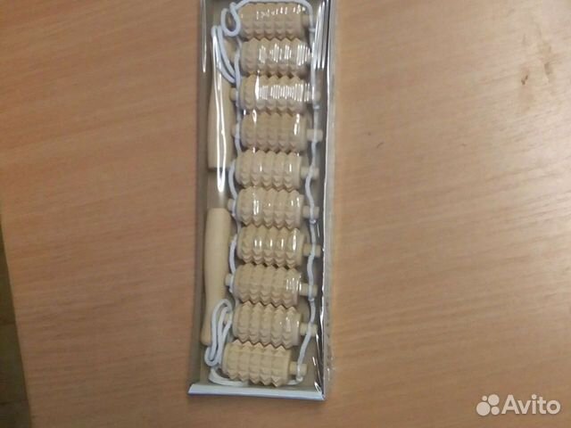Массажер ленточный деревянный
