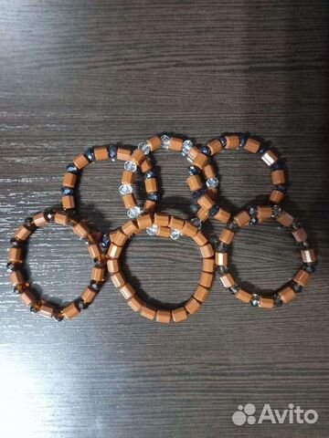 Турманиевые Браслеты. Нуга Бест. Новые. Камень нат