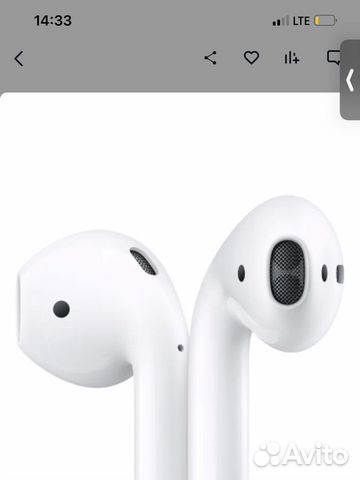 Оригинал airpods 2 новые