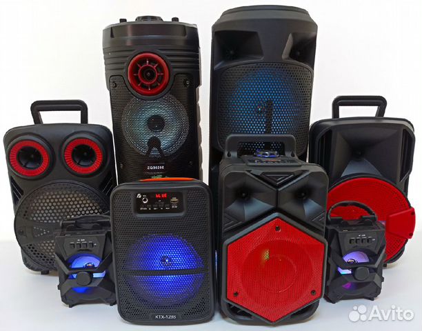 Колонки портативные с USB bluetooth радио