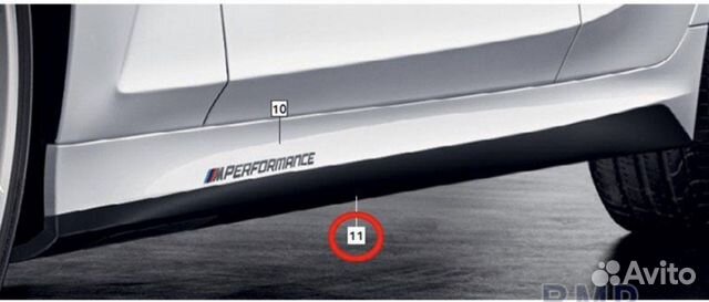 Декоративная пленка M Performance для BMW G20 3-се