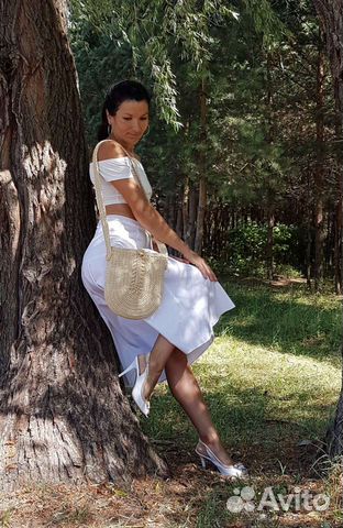 Сумка вязаная летняя