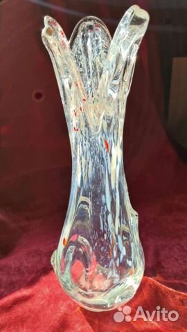 Ваза цветное стекло. Фабрики 