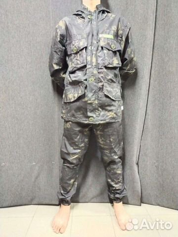 Костюм горка черный мультикам Рип Стоп.весна-лето