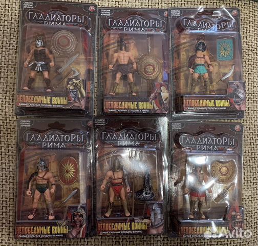 Гладиаторы Рима солдатики игрушечные