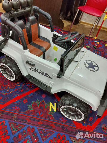 Детский электромобиль jeep