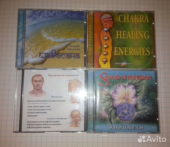 Диски по восточной медицине: йога, чакры, музыка