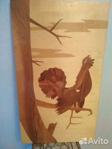 Панно СССР инкрустация