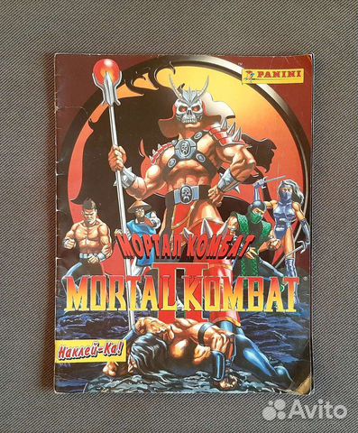 Журнал Mortal kombat 2 panini