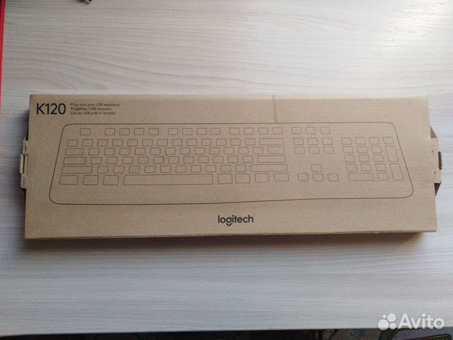Новая клавиатура Logitech K 120