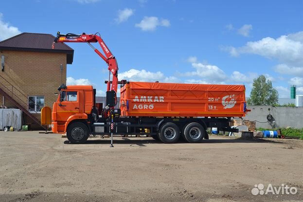 КамАЗ 65115 с КМУ, 2023